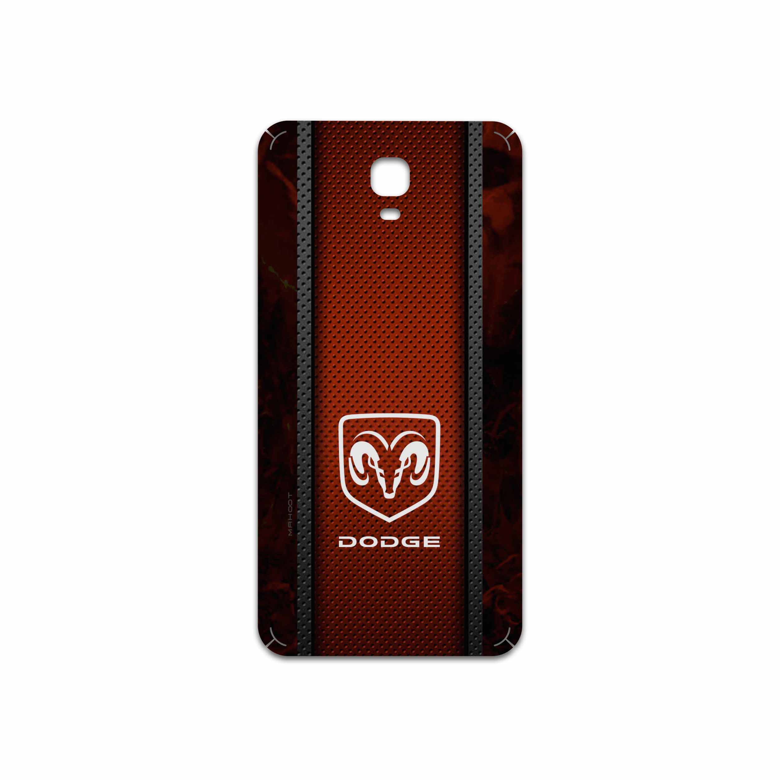برچسب پوششی ماهوت مدل Dodge مناسب برای گوشی موبایل جی ال ایکس Aria 1