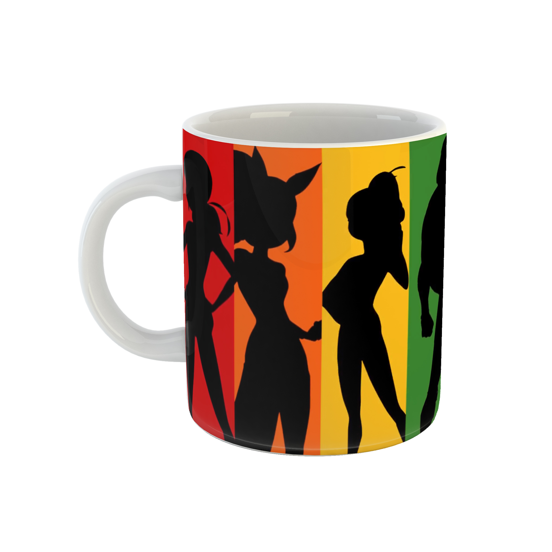 ماگ طرح دختر کفشدوزکی مدل قهرمانان