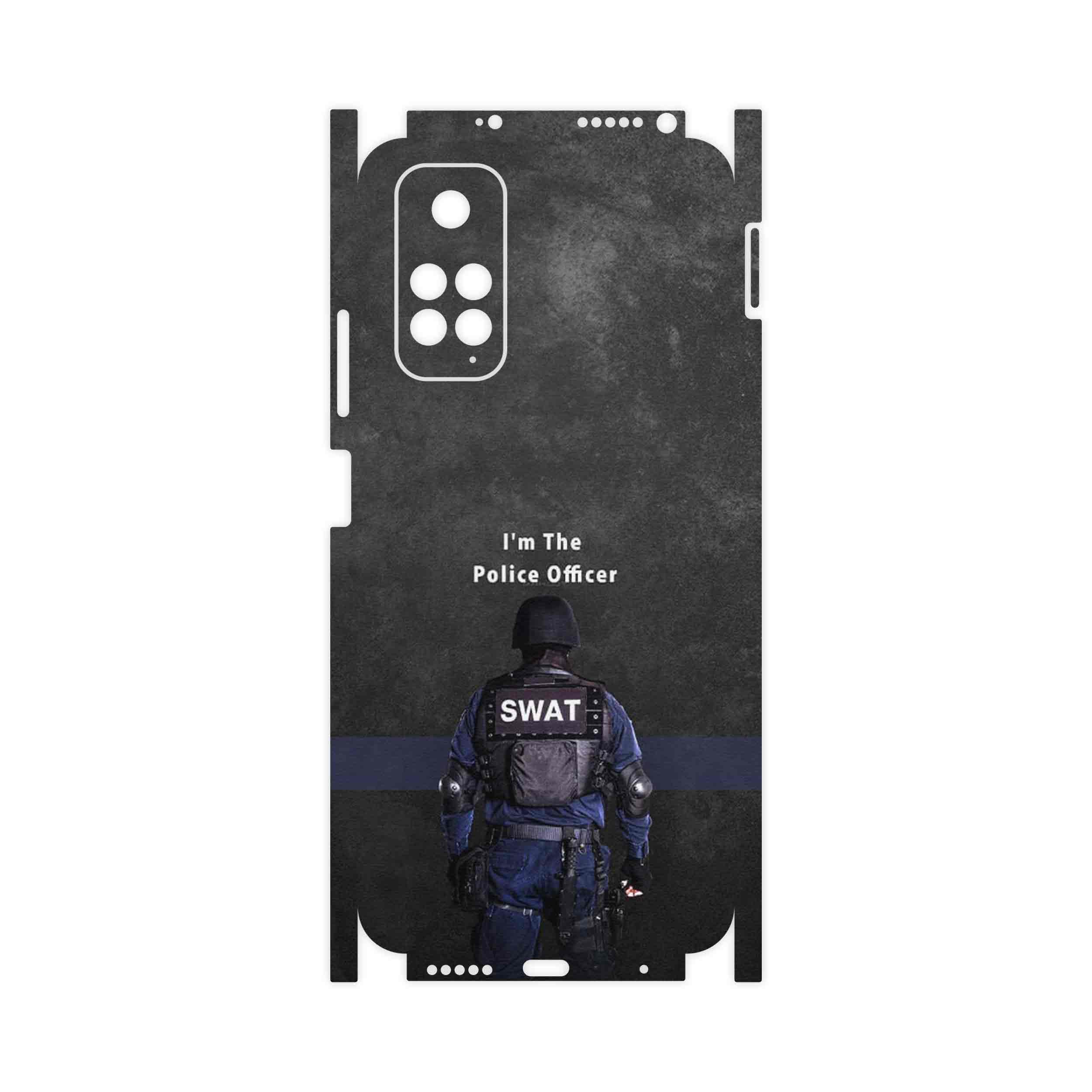 برچسب پوششی ماهوت مدل Police Officer-FullSkin مناسب برای گوشی موبایل شیائومی Redmi Note 11