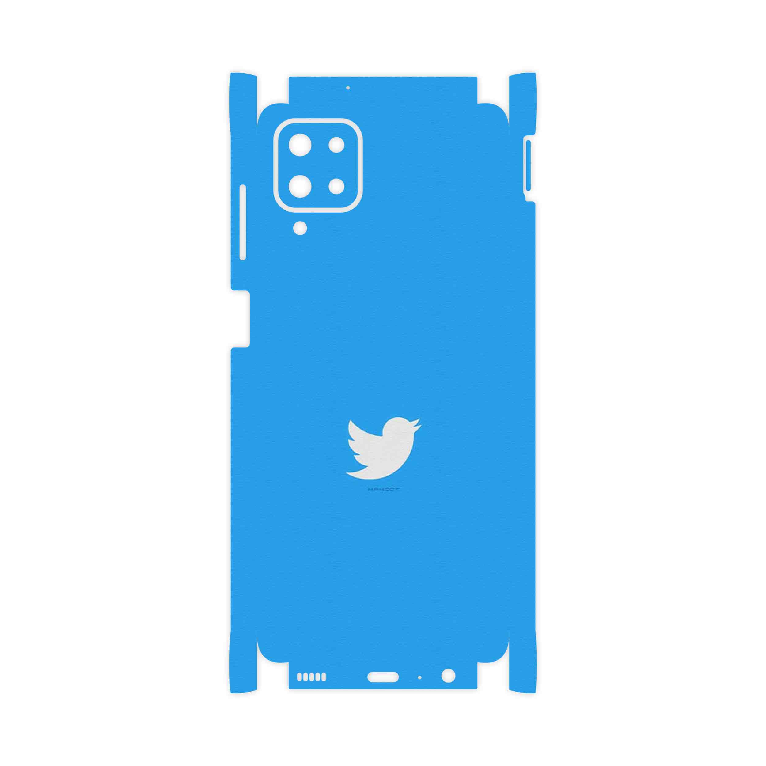 برچسب پوششی ماهوت مدل Tweeter-FullSkin مناسب برای گوشی موبایل سامسونگ Galaxy A12