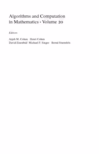 خرید و دانلود نسخه کامل کتاب Binary Quadratic Forms: An Algorithmic Approach (Algorithms and Computation in Mathematics)