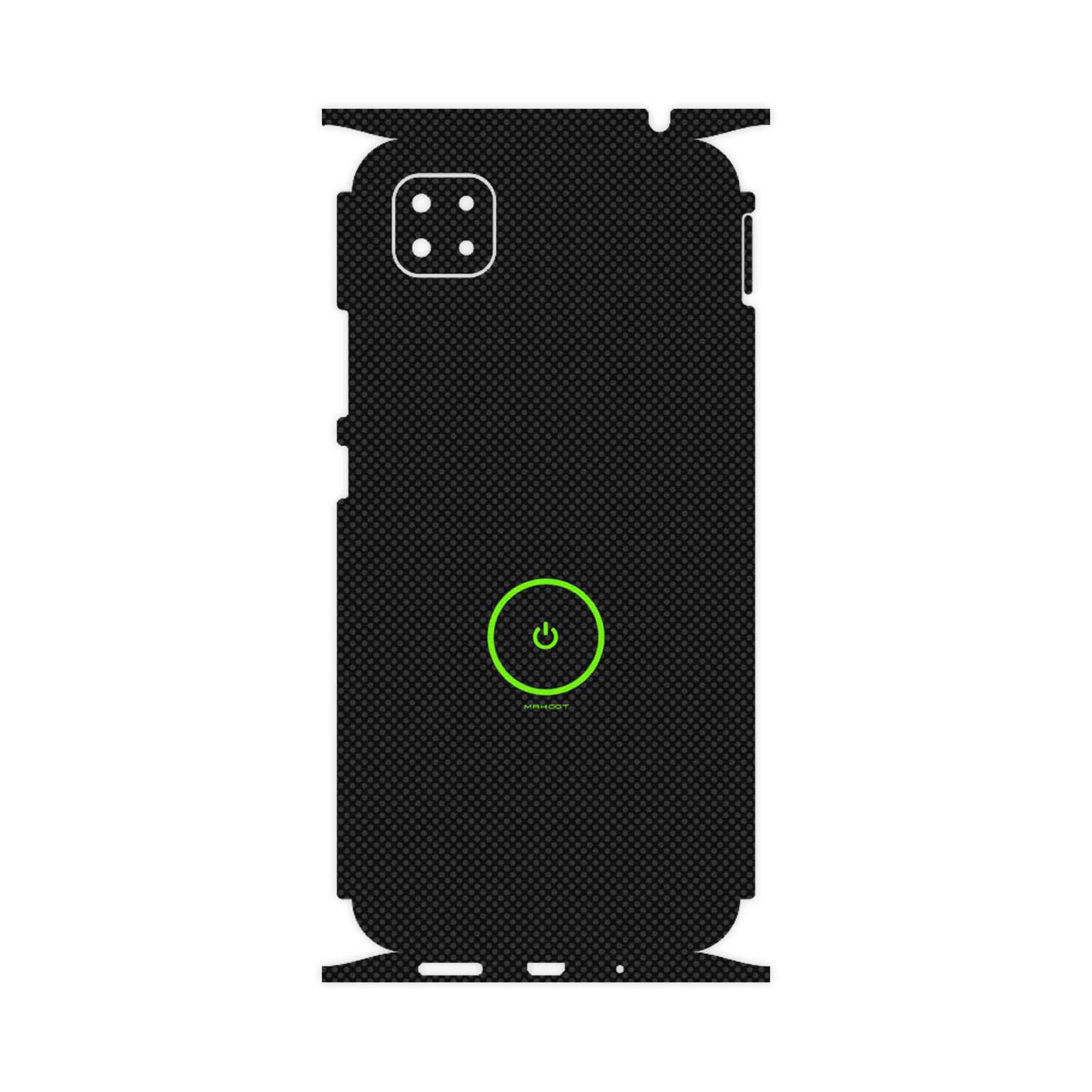 برچسب پوششی ماهوت مدل Minimal Power Button-FullSkin مناسب برای گوشی موبایل شیائومی Poco C3
