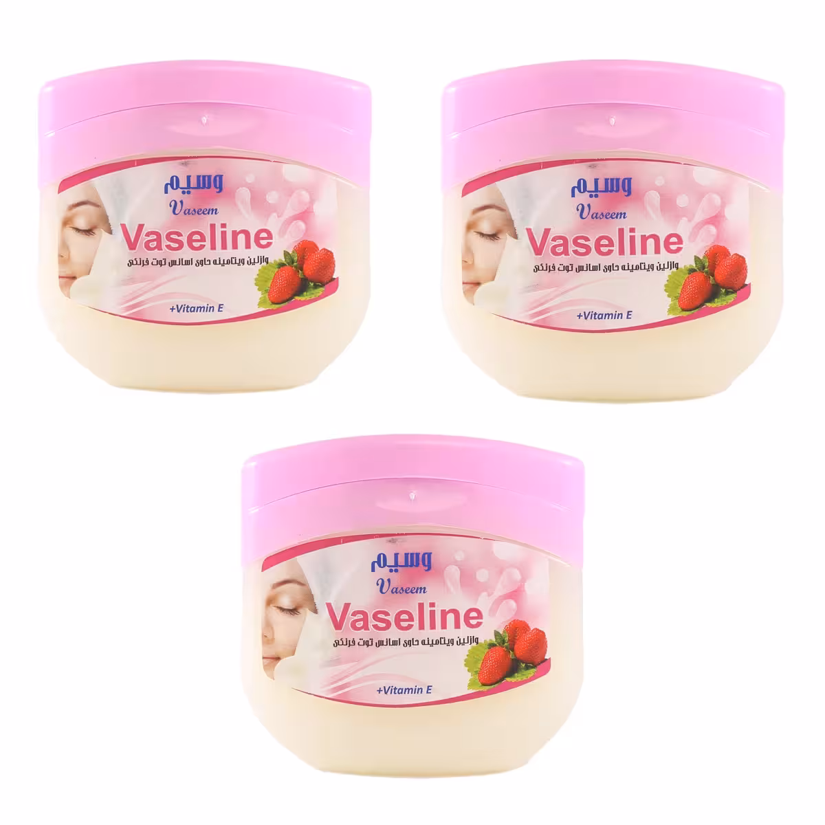 وازلین وسیم مدل VITAMIN E حجم 250 میلی لیتر مجموعه سه عددی
