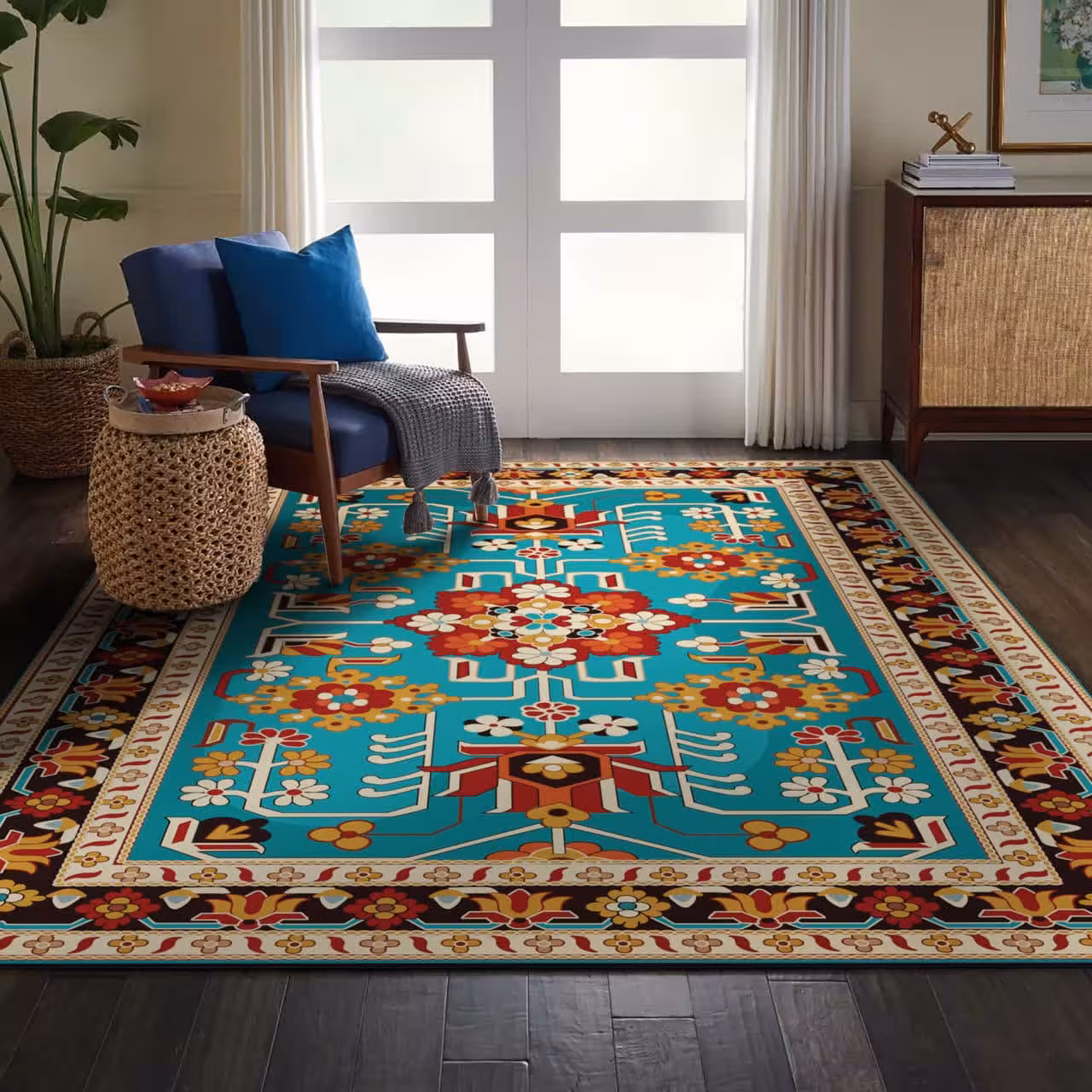 روفرشی کشدار ضد آب مخمل شانل ابریشم کد 52T سایز 12 متری