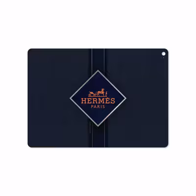 برچسب پوششی ماهوت مدل Hermes-Logo مناسب برای تبلت اپل iPad Air 2 2014 A1567