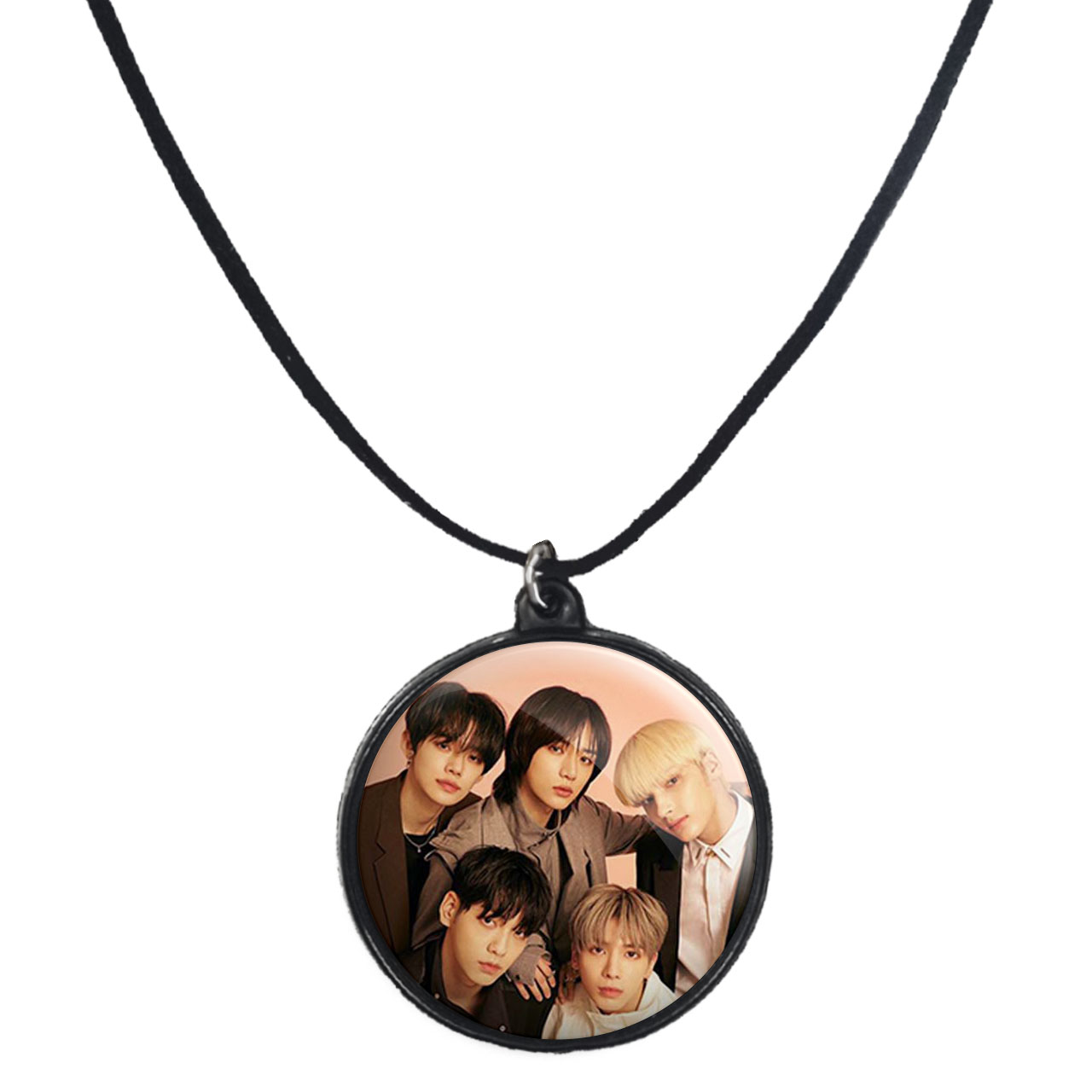 گردنبند پرمانه طرح straykids کد pmb.12156 مدل دو طرفه