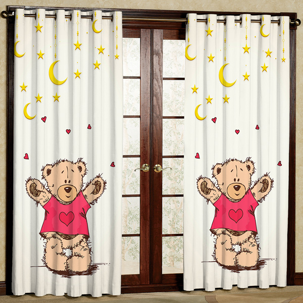 پرده مدل مخمل پانچی کد 7695 سایز 280x140 سانتی متر