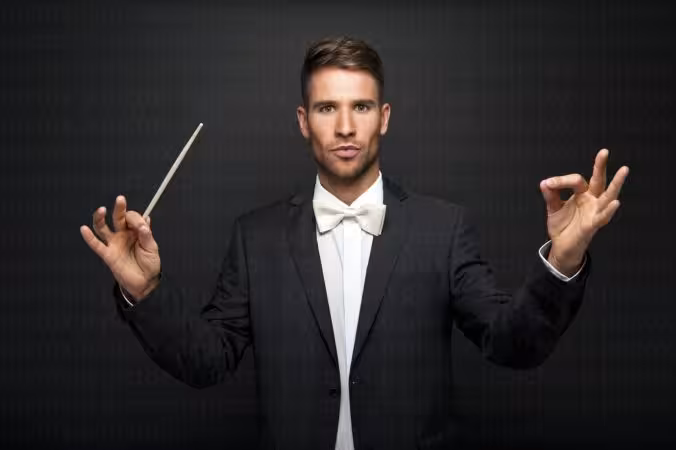خرید و دانلود عکس Collection of images of conductors کد 13115 | پیک فاکس | Pic Fox