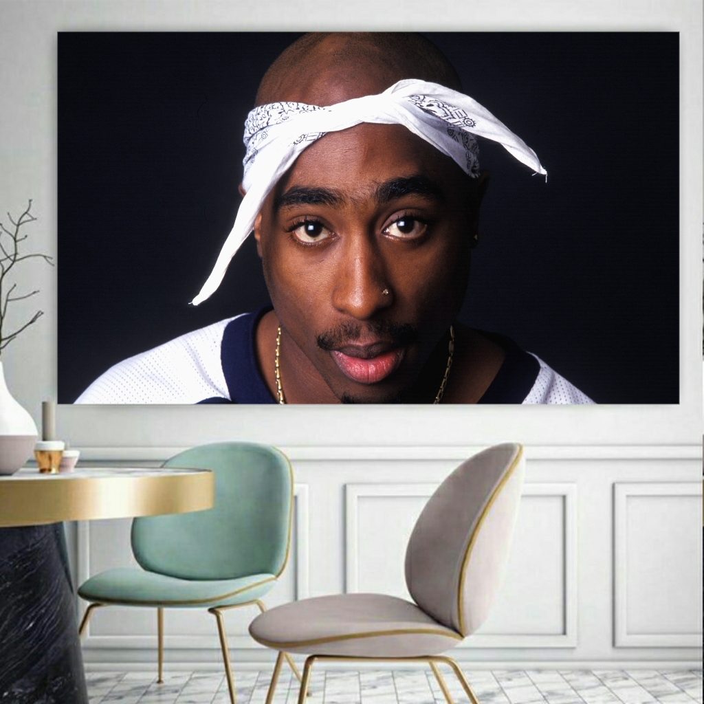 تابلو بوم طرح توپاک شکور مدل SDB1812