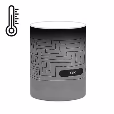 ماگ حرارتی کاکتی طرح فانتزی مدل mgh18996