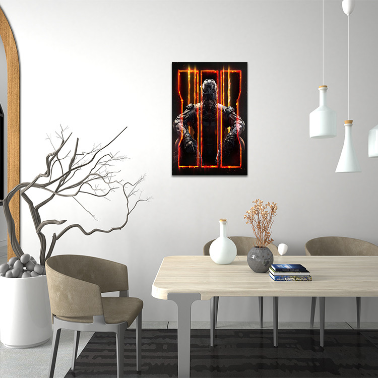 تابلو شاسی مدل بازی کال آف دیوتی call of duty کد 39 | دنیای قاب