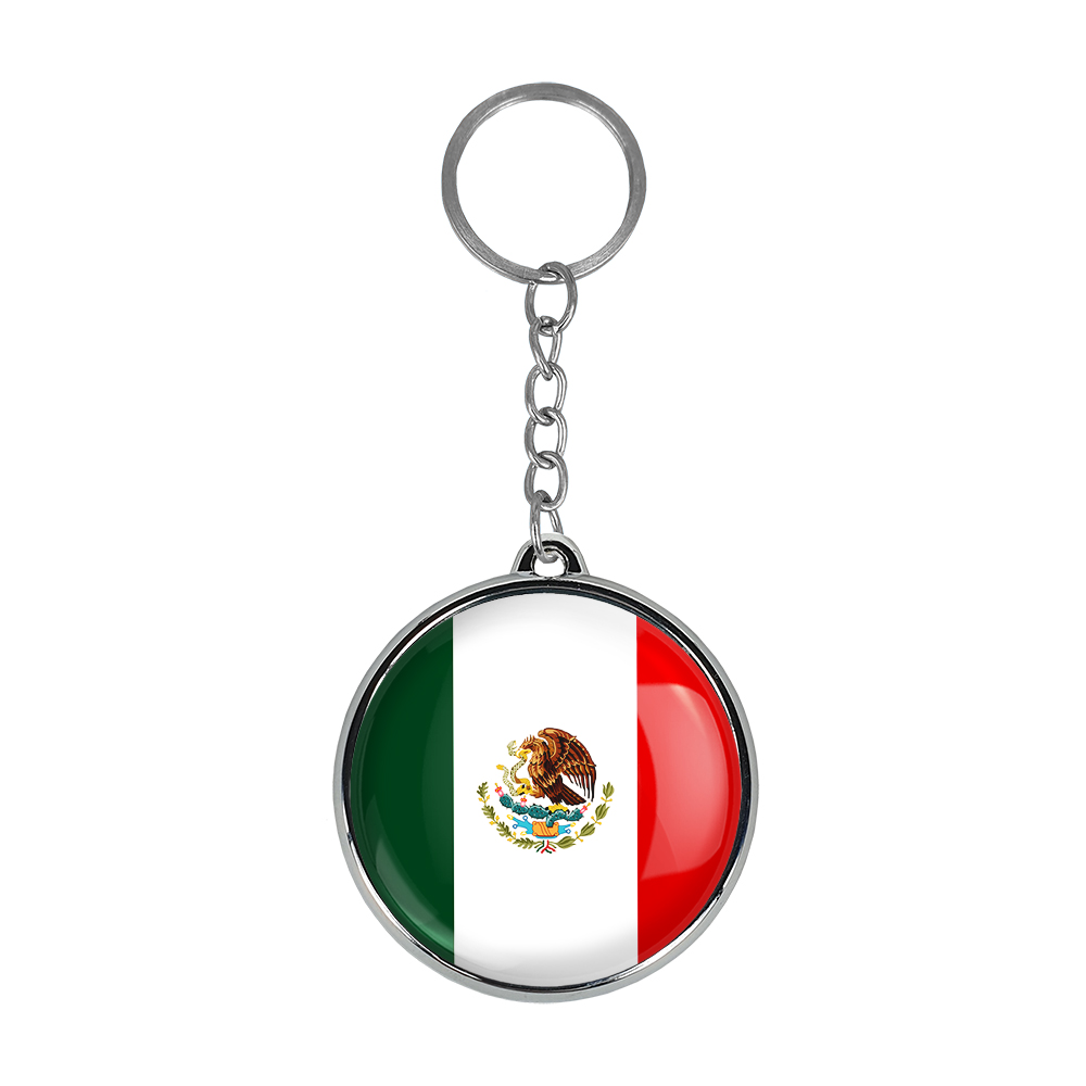 جاکلیدی خندالو طرح پرچم مکزیک مدل دوطرفه کد 2047720482