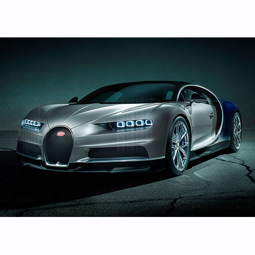 تابلو مدل بوگاتی شیرون