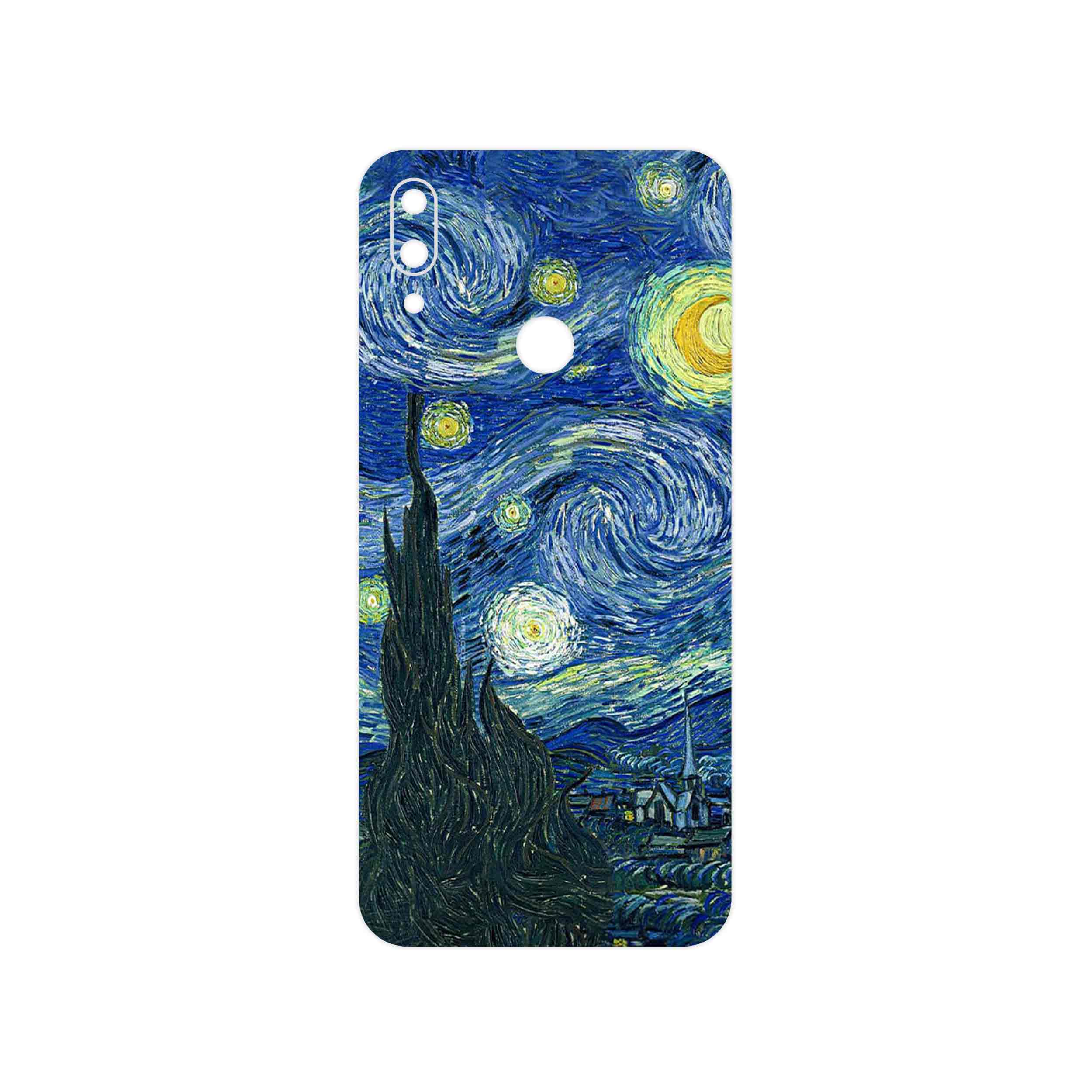 برچسب پوششی ماهوت مدل The Starry Night of van Gogh مناسب برای گوشی موبایل شیائومی Redmi Note 7
