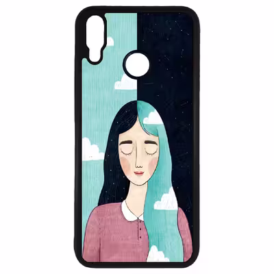 کاور طرح دختر کد 11050646 مناسب برای گوشی موبایل آنر 10 lite