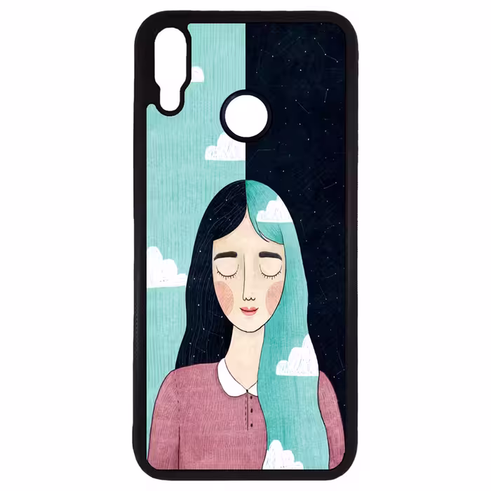 کاور طرح دختر کد 11050646 مناسب برای گوشی موبایل آنر 10 lite