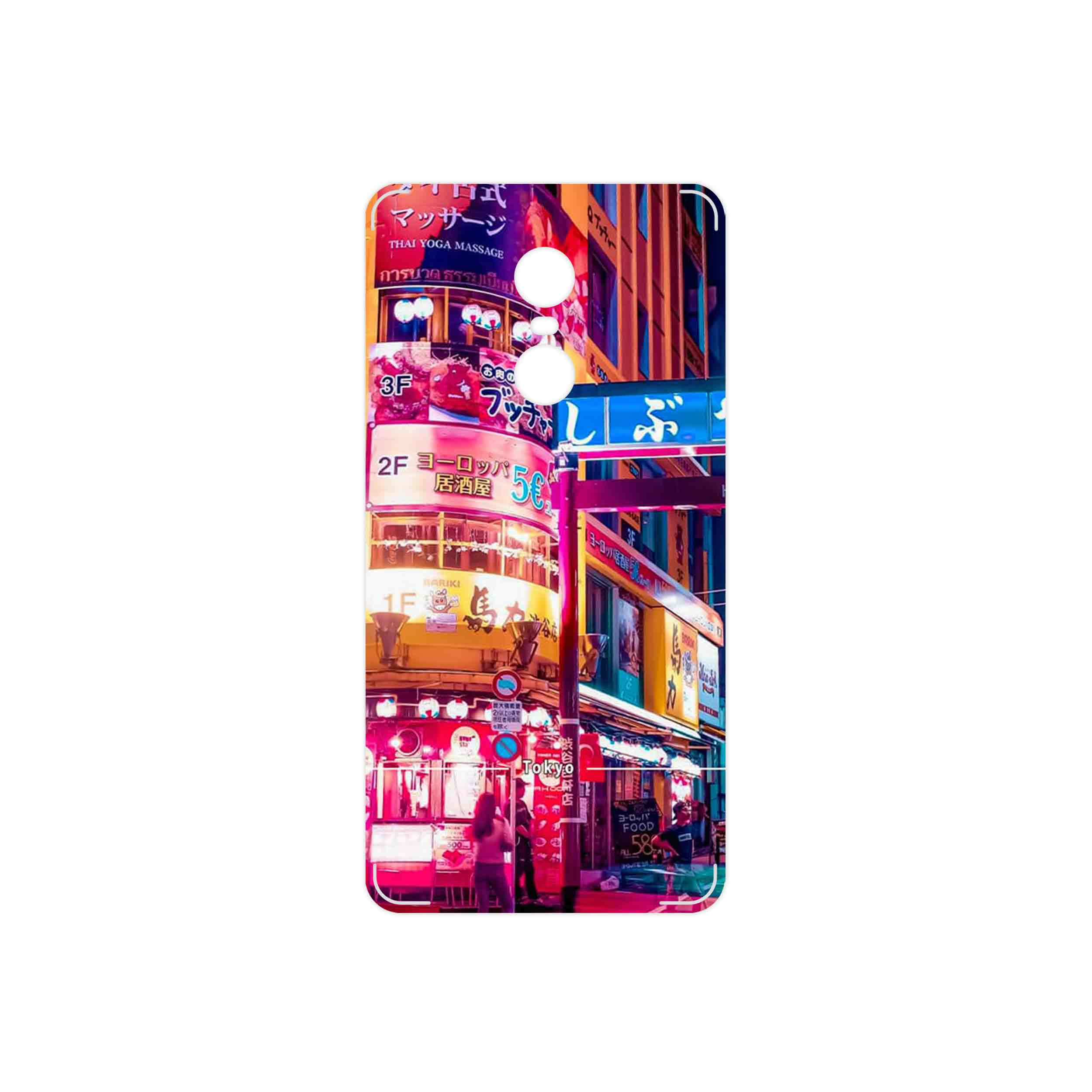 برچسب پوششی ماهوت مدل Tokyo City مناسب برای گوشی موبایل شیائومی Redmi Note 4X