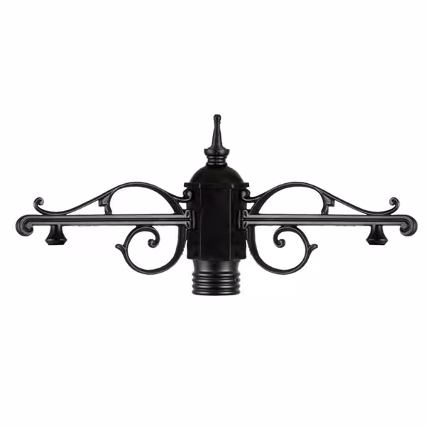 تنه وسط دو شاخه وارونه چراغ پارکی و حیاطی شفق مدل دنا کد 345