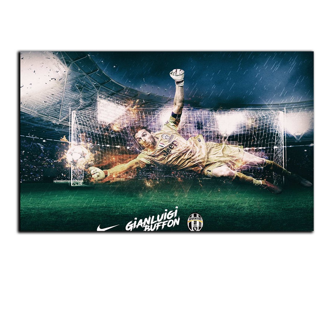 تابلو شاسی بکلیت طرح بازیکن فوتبال باشگاه یوونتوس جانلوئیجی بوفون مدل SH-S6965