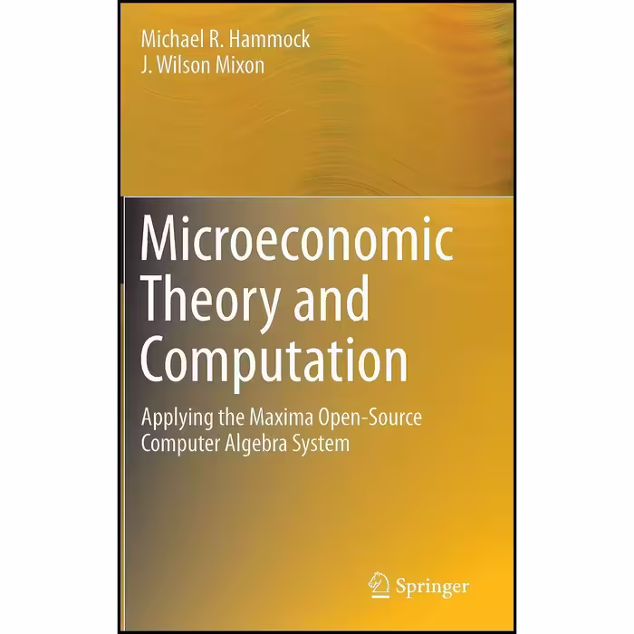 کتاب زبان اصلی Microeconomic Theory and Computation اثر جمعی از نویسندگان