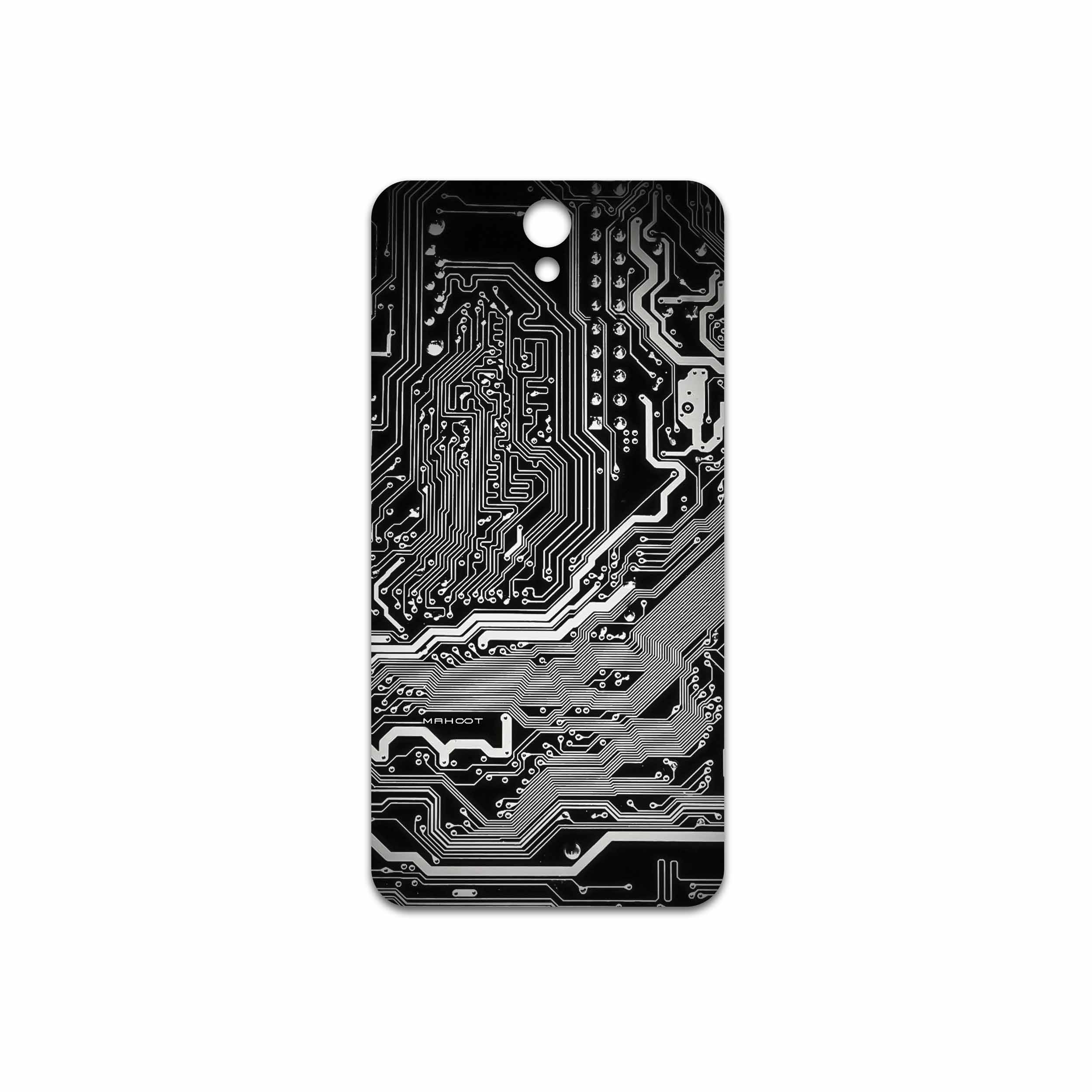برچسب پوششی ماهوت مدل Black Printed Circuit Board مناسب برای گوشی موبایل لنوو Vibe S1 Lite