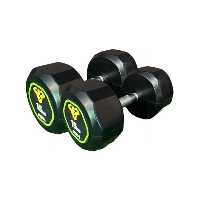 دمبل گرد استوپ دار 15 کیلوگرمی PSH بسته دو عددی