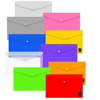 پوشه دکمه دار آفیس من مدل office folder کد ALFA 01 بسته 10 عددی