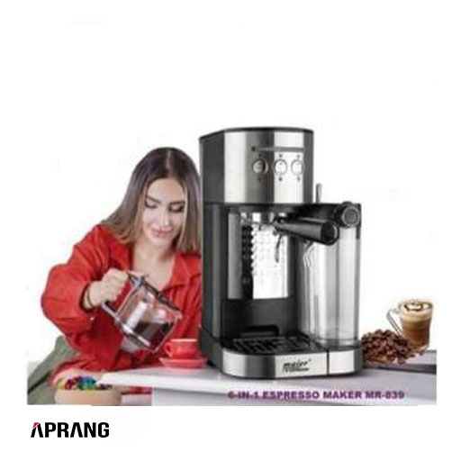 اسپرسوساز مایر مدل MR-839 - استیل