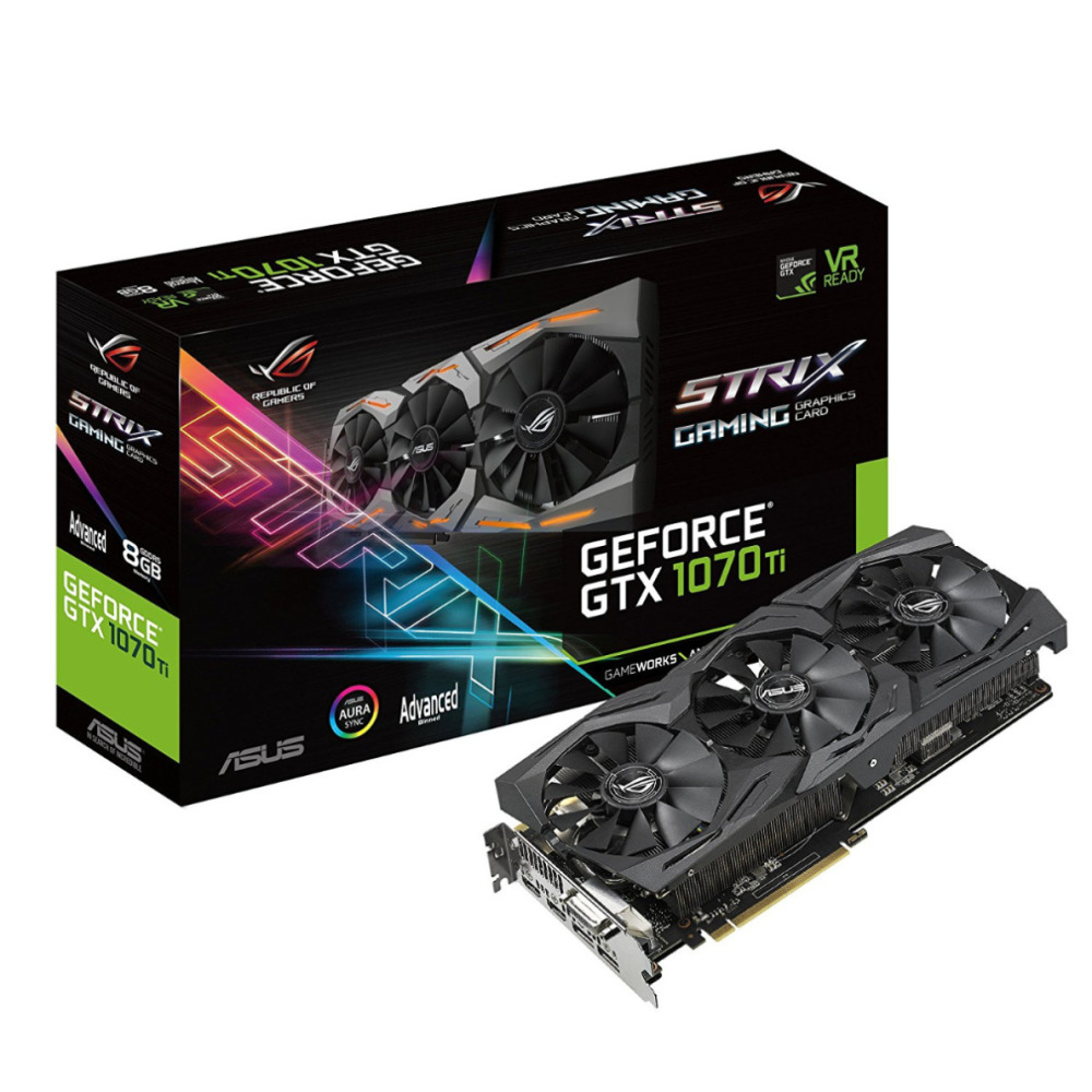 کارت گرافیک ایسوس ROG STRIX GTX 1070TI A8G GAMING