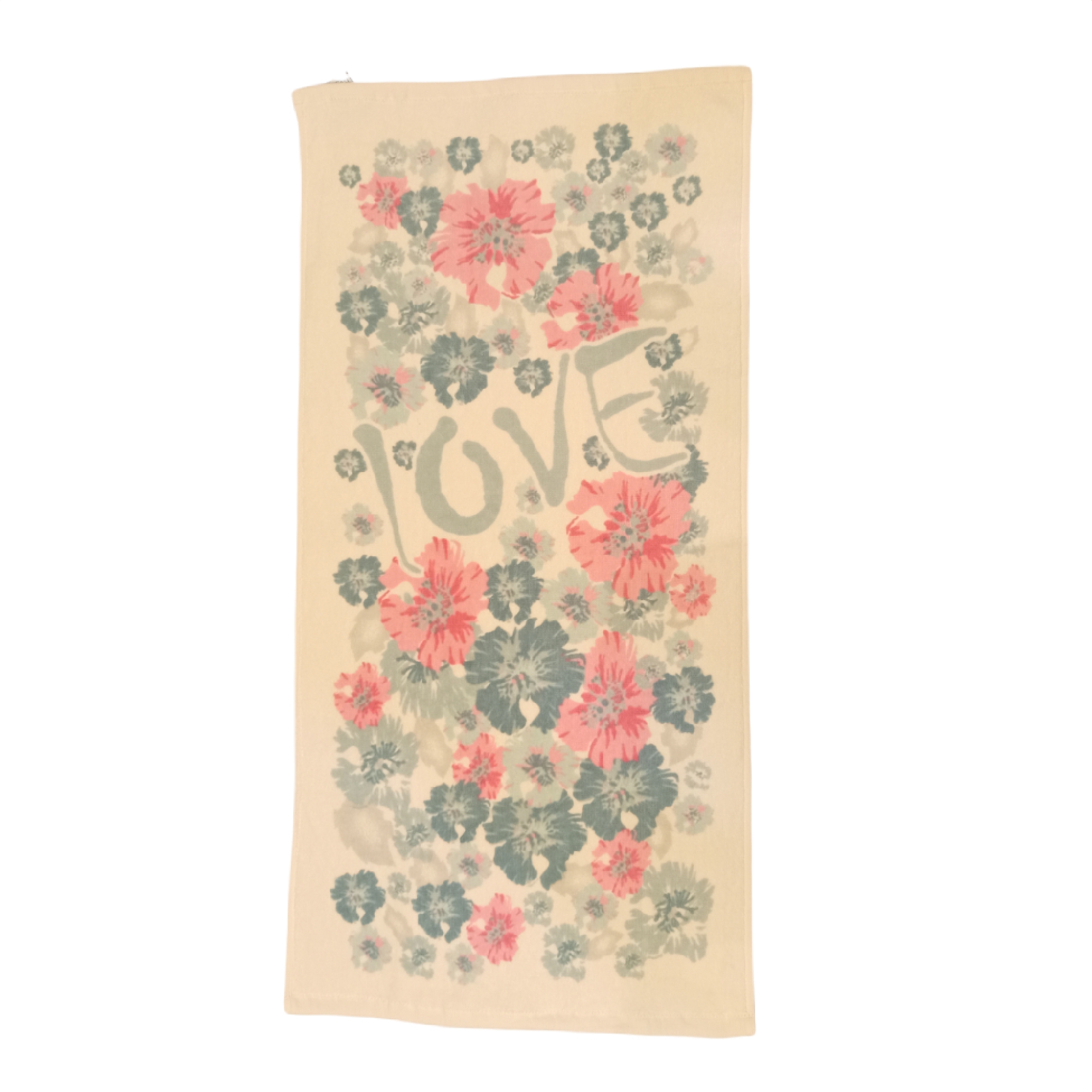 حوله دستی پودایران مدل گل سایز 40x80 سانتی متر