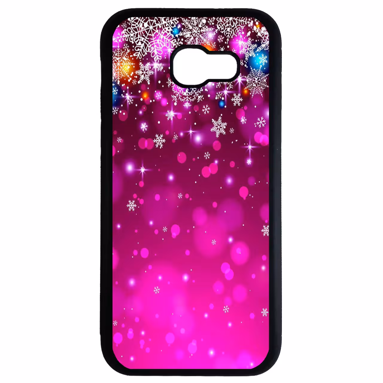کاور طرح برف بنفش کد 8683 مناسب برای گوشی موبایل سامسونگ galaxy j5 prime