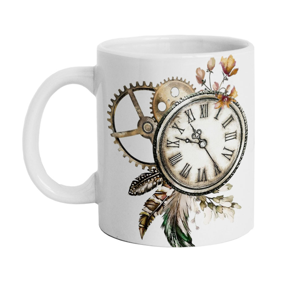 ماگ دارلی طرح مینیمال ساعت مدل DarlyM1032