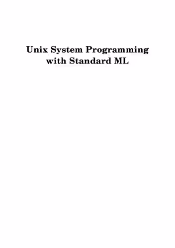 خرید و دانلود نسخه کامل کتاب Unix System Programming with Standard ML