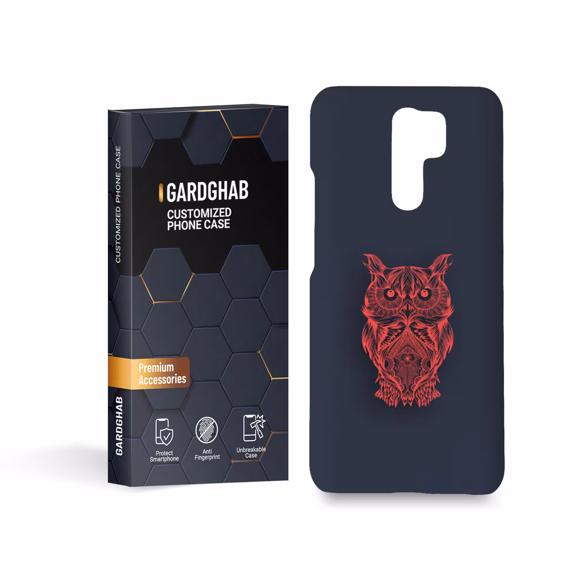 کاور گارد قاب مدل پسرانه مناسب برای گوشی موبایل شیائومی  redmi 9 / 9 prime