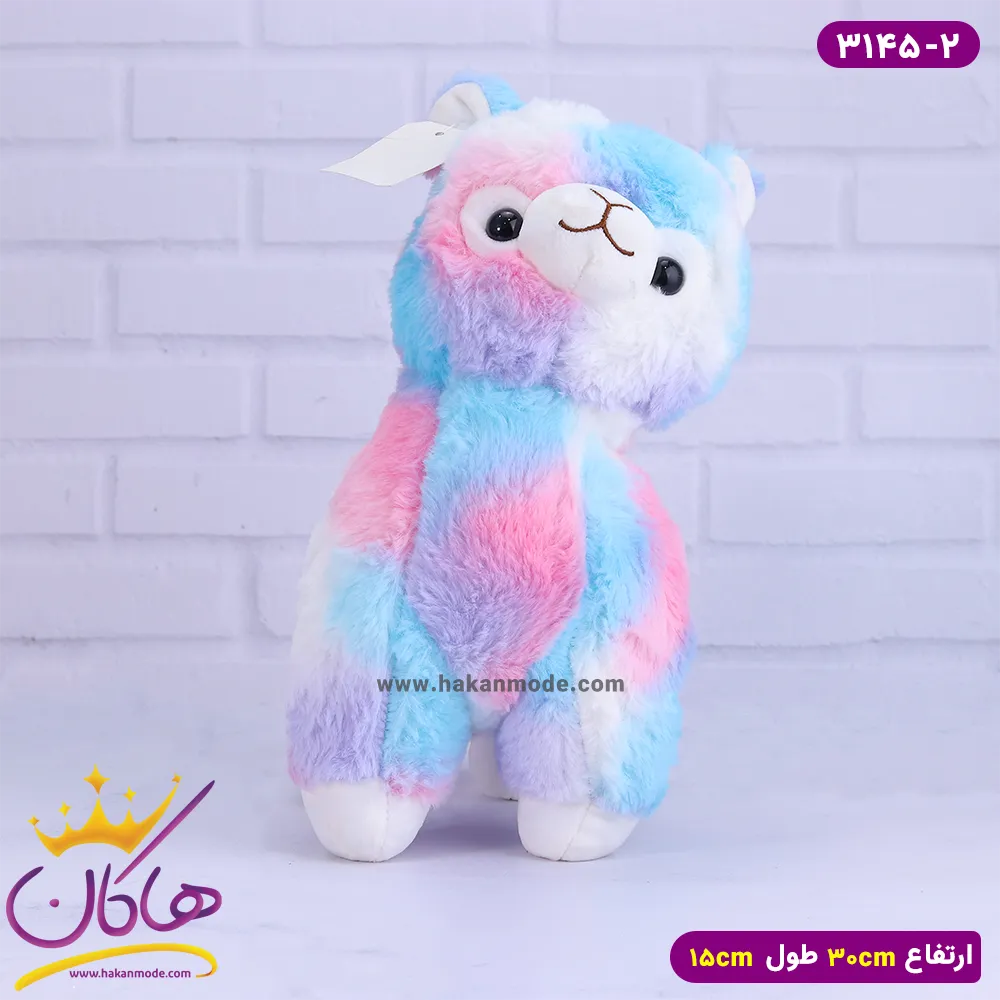 عروسک پولیشی لاما رنگی | 3145
