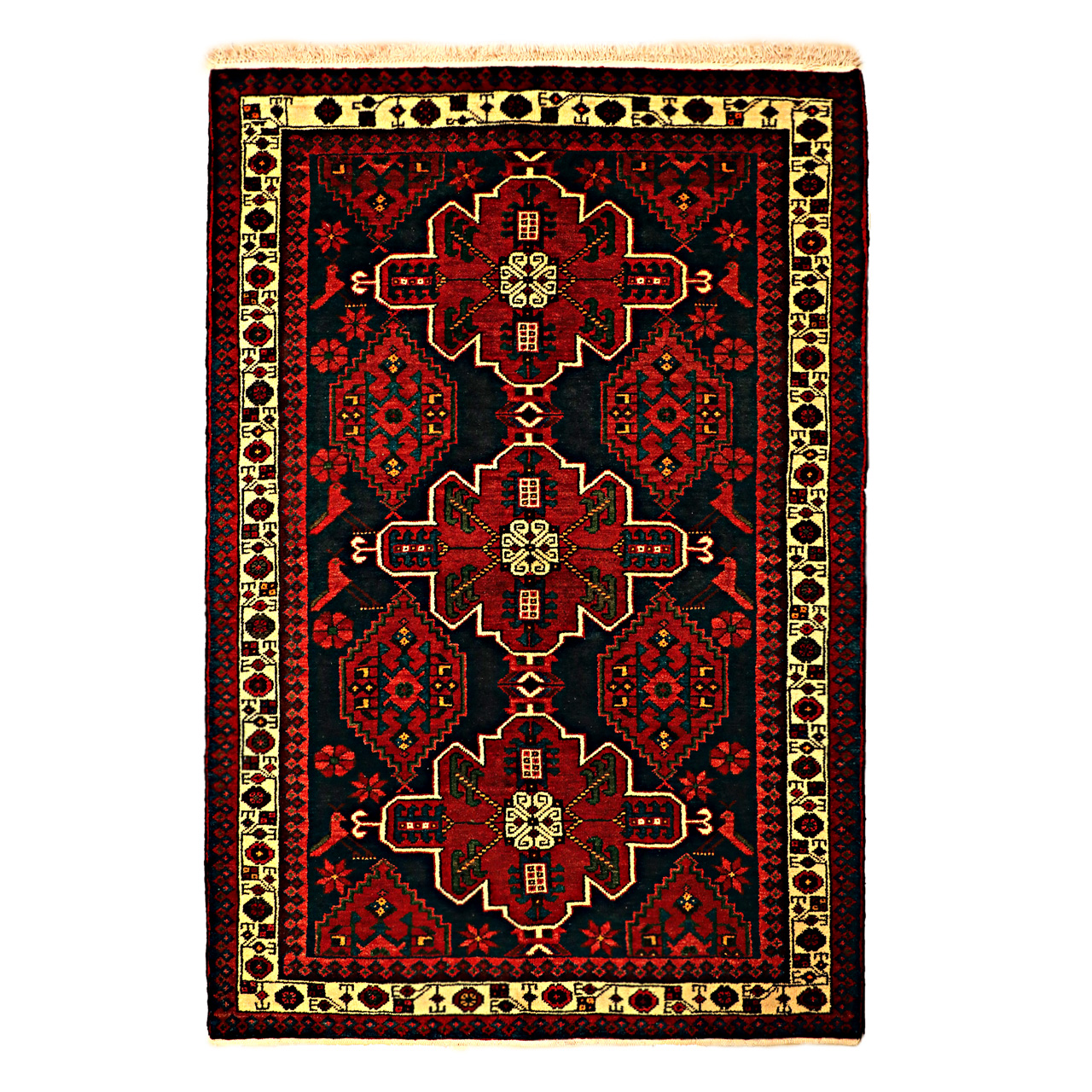 فرش دستبافت دو  و نیم متری کد  galler noor 1684