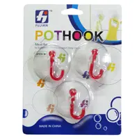 آویز حوله پوت هوک کد P3 مجموعه 3 عددی