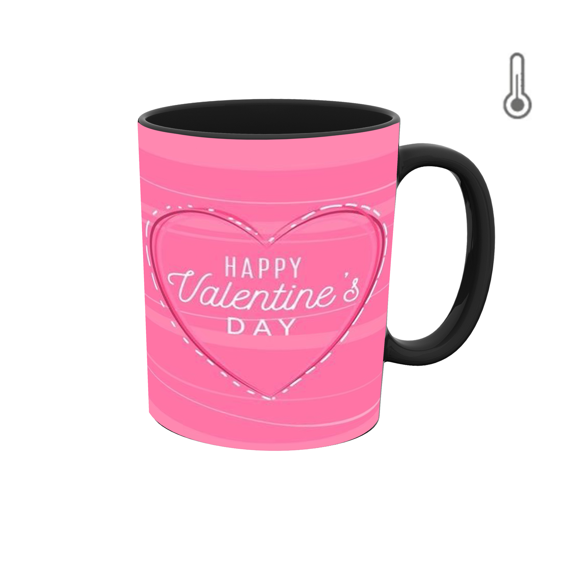 ماگ حرارتی طرح قلب و روز عشق