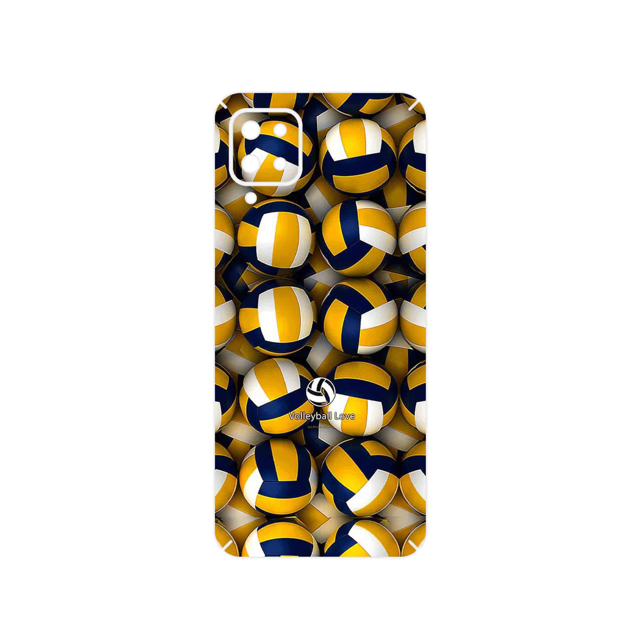 برچسب پوششی ماهوت مدل Volleyball مناسب برای گوشی موبایل سامسونگ Galaxy A12 Nacho