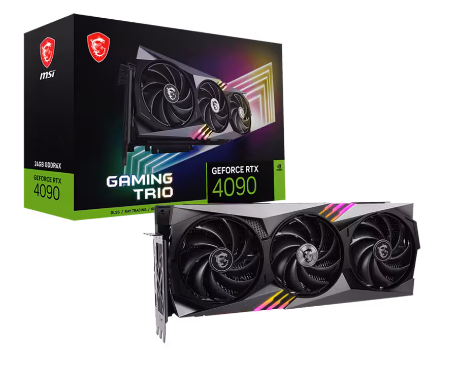 کارت گرافیک  ام اس آی مدل GeForce RTX™ 4090 GAMING TRIO 24G حافظه 24 گیگابایت