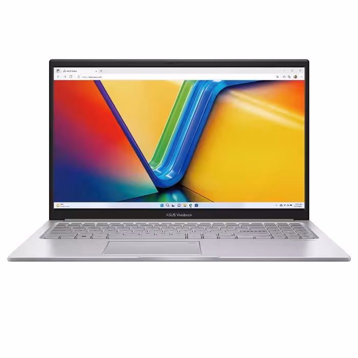 لپ تاپ ایسوس Vivobook مدل F1504VA با پردازنده Core 5 120U، رم 8GB، حافظه 1TB SSD، حسگر اثر انگشت و نور پس زمینه کیبورد.