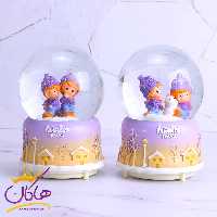 گوی موزیکال پمپی عاشقانه آدم برفی | کد 34