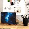 استیکر لپ تاپ توییجین و موییجین طرح Space کد 100 مناسب برای لپ تاپ 156 اینچ به همراه برچسب حروف فارسی کیبورد 