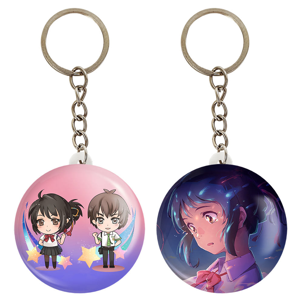 جاکلیدی خندالو مدل تاکی تاچیبانا و میتسویا میامیزو انیمه یورنیم نام تو کد 1629316292 مجموعه 2 عددی