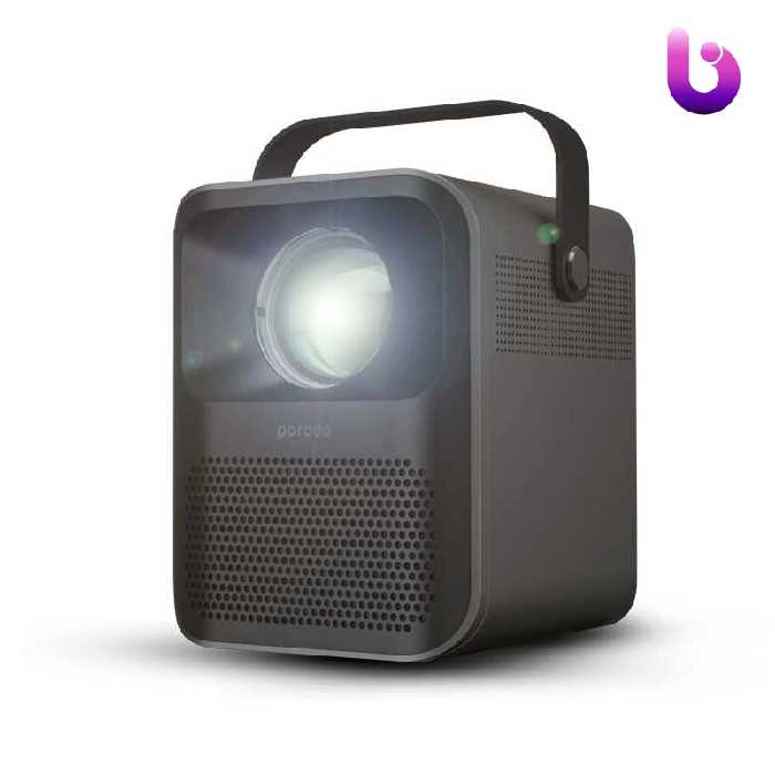 ویدیو پروژکتور هوشمند قابل حمل پرودو Porodo Lifestyle Full HD HDPRJAN دارای اسپیکر