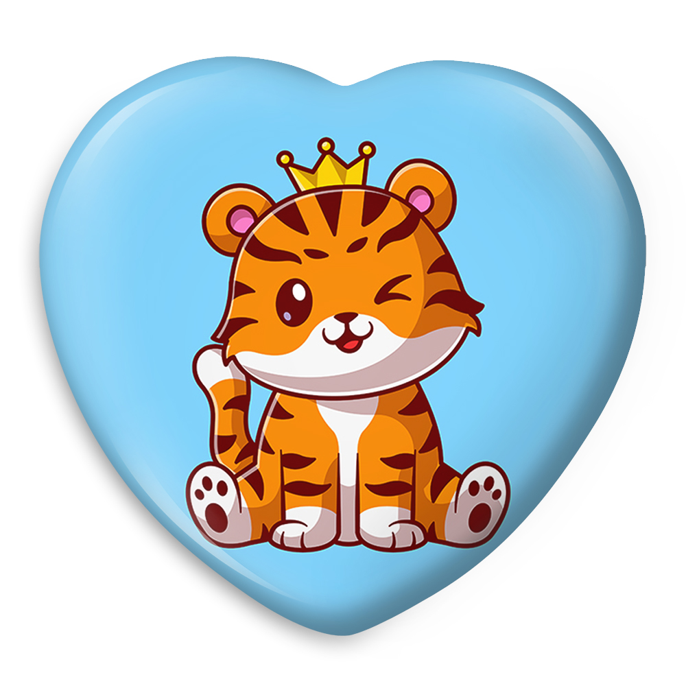 پیکسل خندالو طرح سال ببر مدل قلبی کد 13028