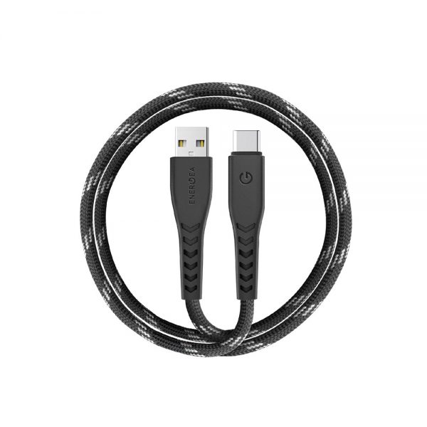 کابل USB-A به USB-C انرژیا سری NYLOFLEX 3A طول 300cm