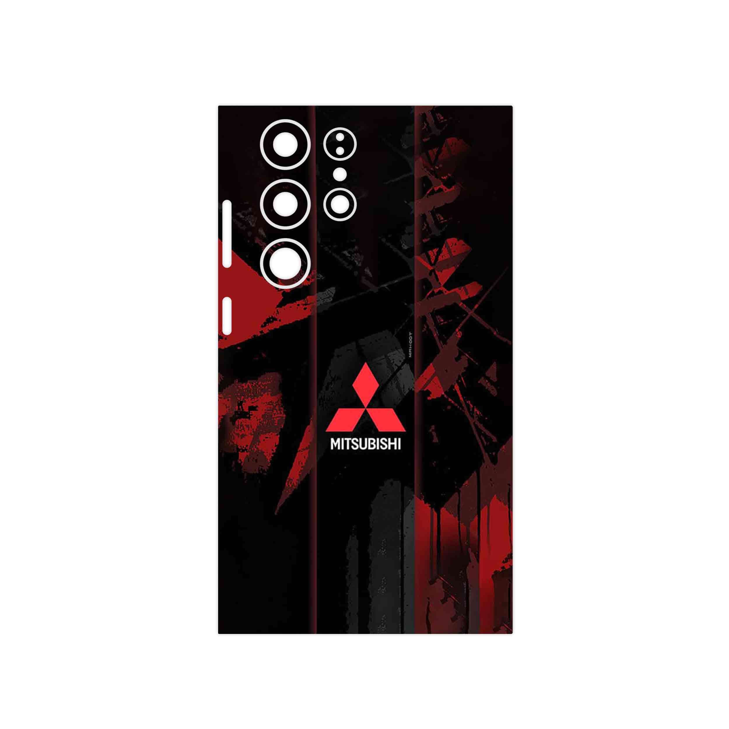برچسب پوششی ماهوت مدل Mitsubishi_Motor مناسب برای گوشی موبایل سامسونگ Galaxy S23 Ultra