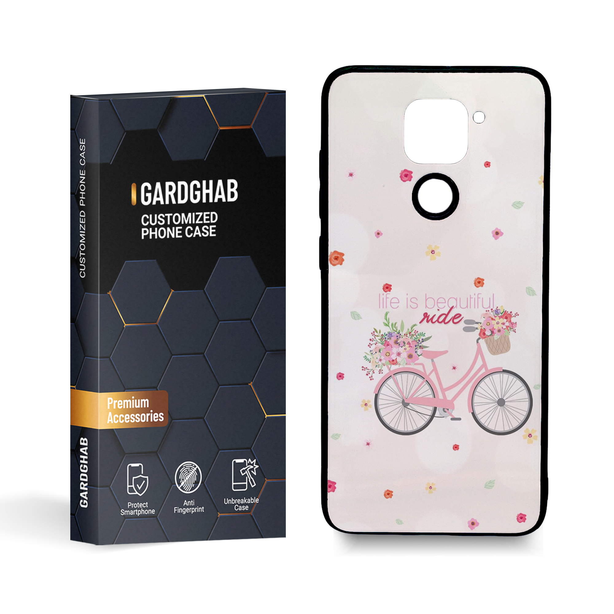   کاور گارد قاب مدل دخترانه مناسب برای گوشی موبایل  شیائومی  redmi note9