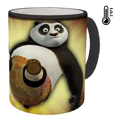 ماگ حرارتی مدل پاندا کونگ فو کار کد 38